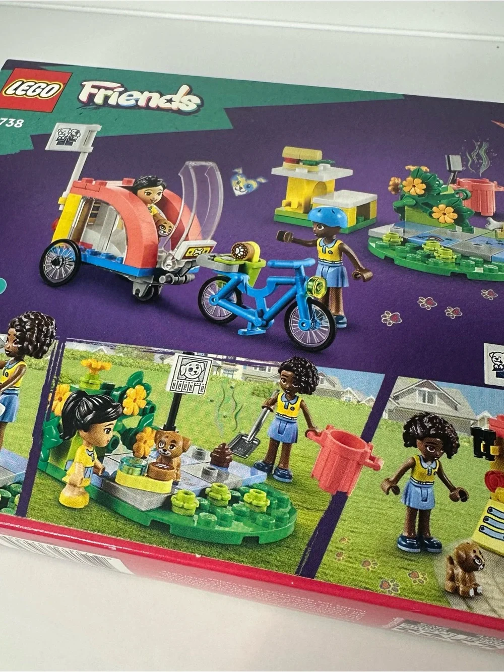 Lego friends dog